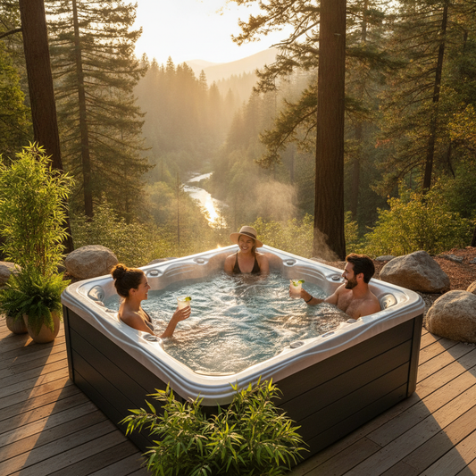 Aura Spas 'Orion' 5-Person Luxury Hot Tub - Image 2