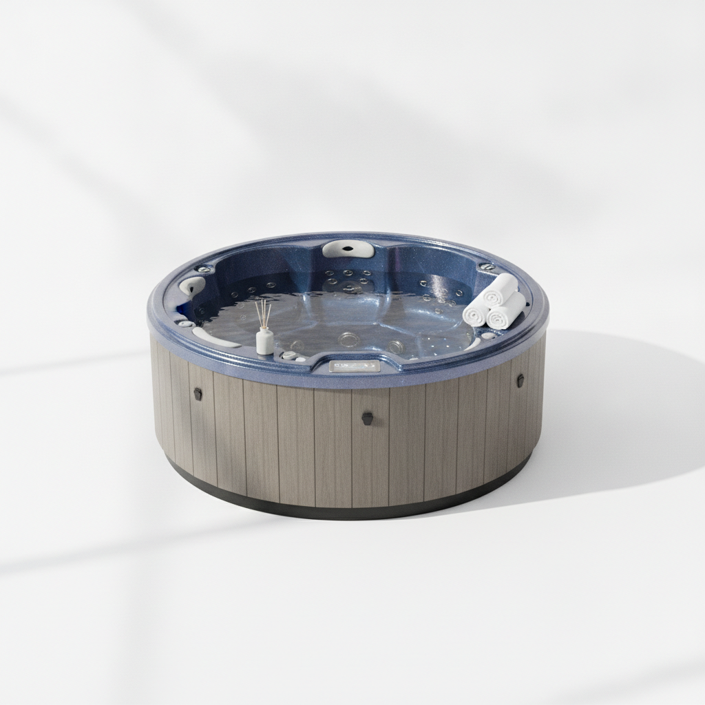 Aura Spas 'Zenith' 6-Person Lounger Hot Tub with Touchscreen