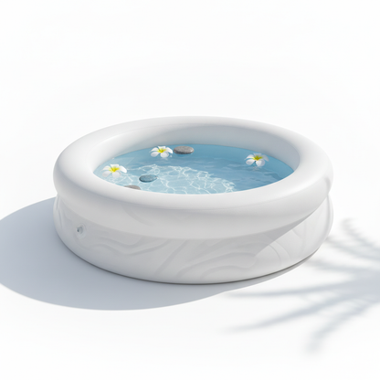 'Oasis' 12ft Round Inflatable Ring Pool