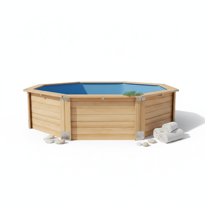 'Riviera' Wooden Above-Ground Swimming Pool Kit