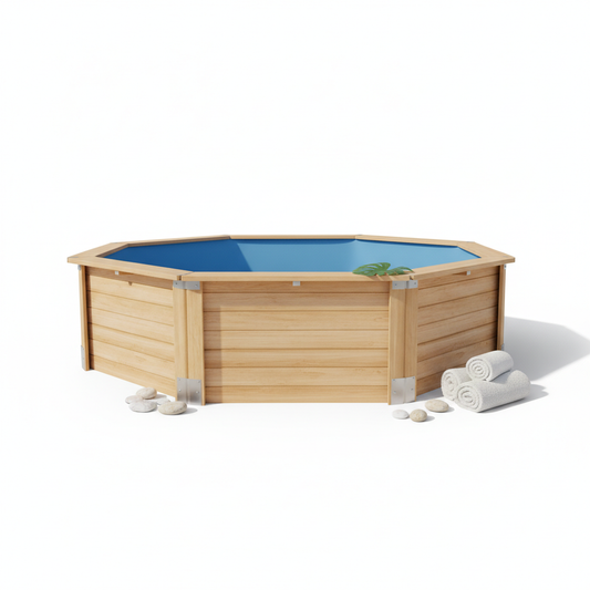 'Riviera' Wooden Above-Ground Swimming Pool Kit