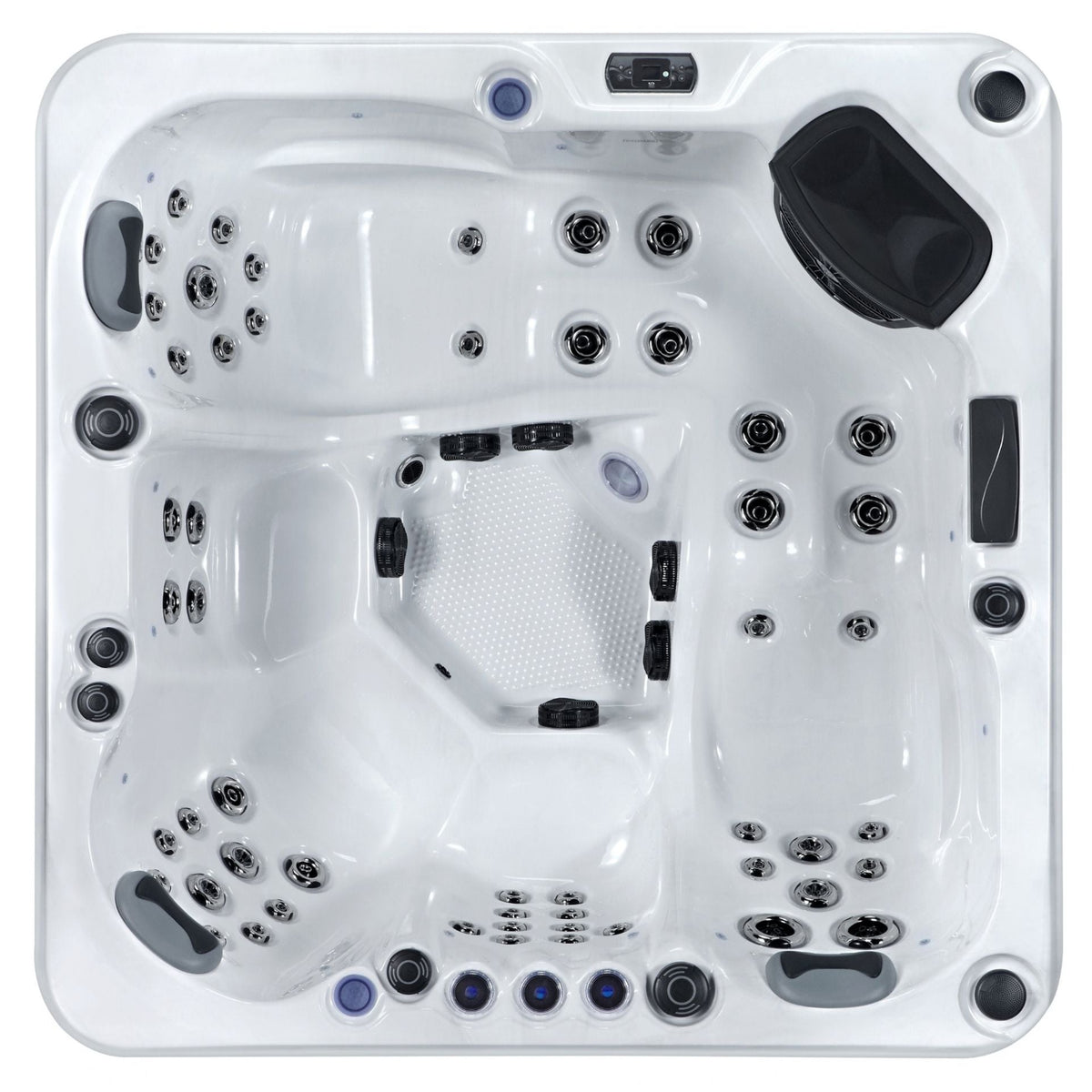 Aurelia Ritmo 5-Person Hot Tub | 57 Jets & Gecko Controls