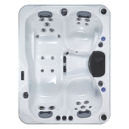 Aurelia Nido 3-Person Hot Tub | 26 Jets & Lounger