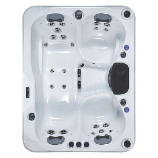 Aurelia Nido 3-Person Hot Tub | 26 Jets & Lounger