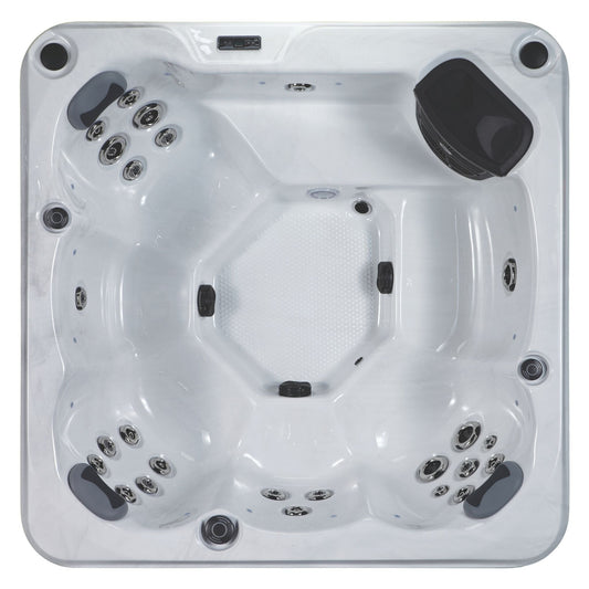 Aurelia Piazza 7-Seat Hot Tub | 25 Jets & Bluetooth Audio
