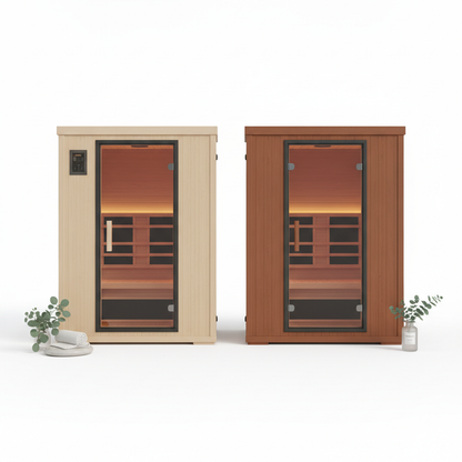 The ThermaSauna 2-Person Low-EMF Infrared Sauna