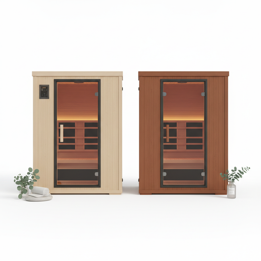 The ThermaSauna 2-Person Low-EMF Infrared Sauna